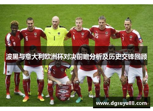 波黑与意大利欧洲杯对决前瞻分析及历史交锋回顾